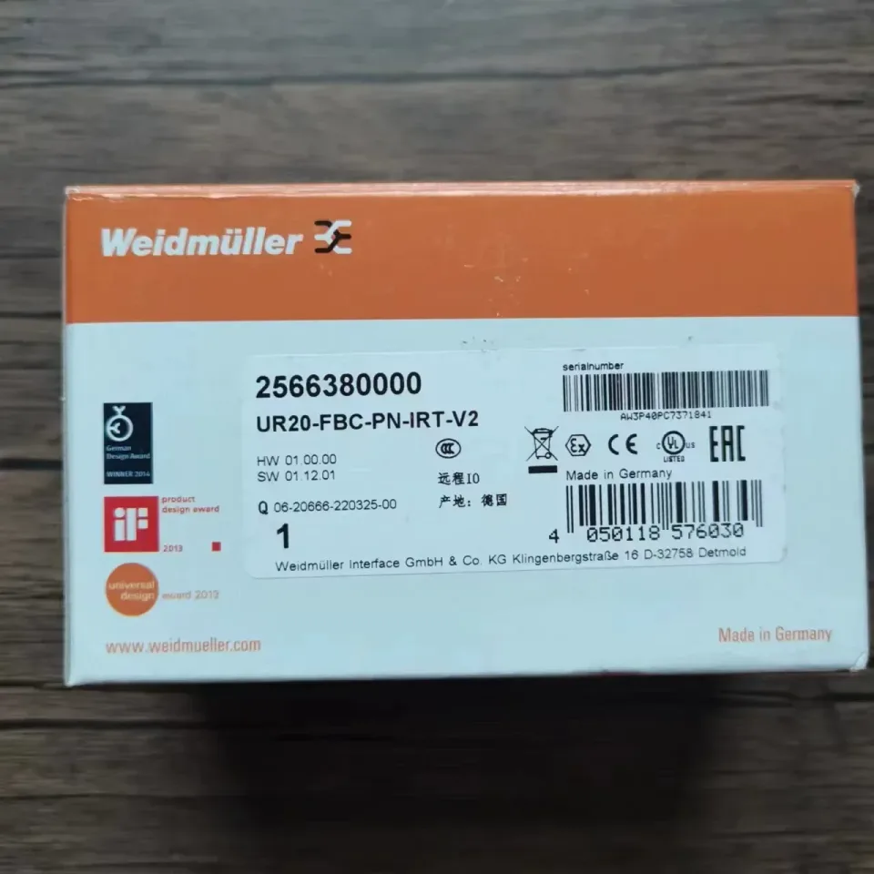 Weidmüller UR20-FBC-PN-IRT-V2 I/O Module product photo 1