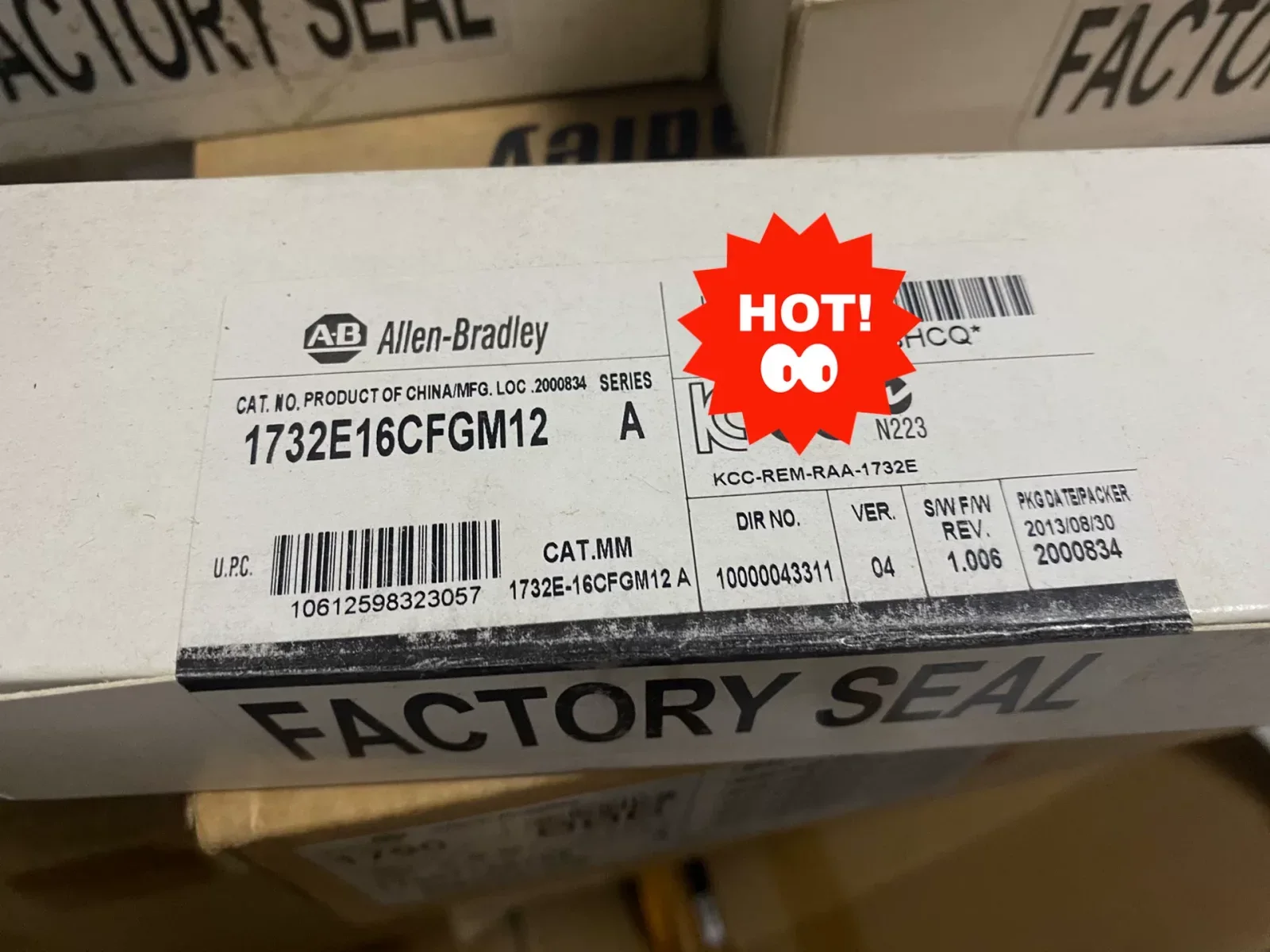 Allen-Bradley 1732E16CFGM12 I/O Module product photo 1