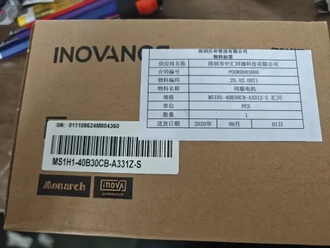 INOVANCE MS1H1-40B30CB-A331Z-S Motor & Drive Component product photo 1