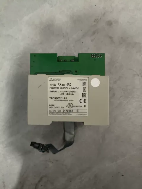 Mitsubishi Electric FX3U-4AD Industrial Automation Component product photo 2