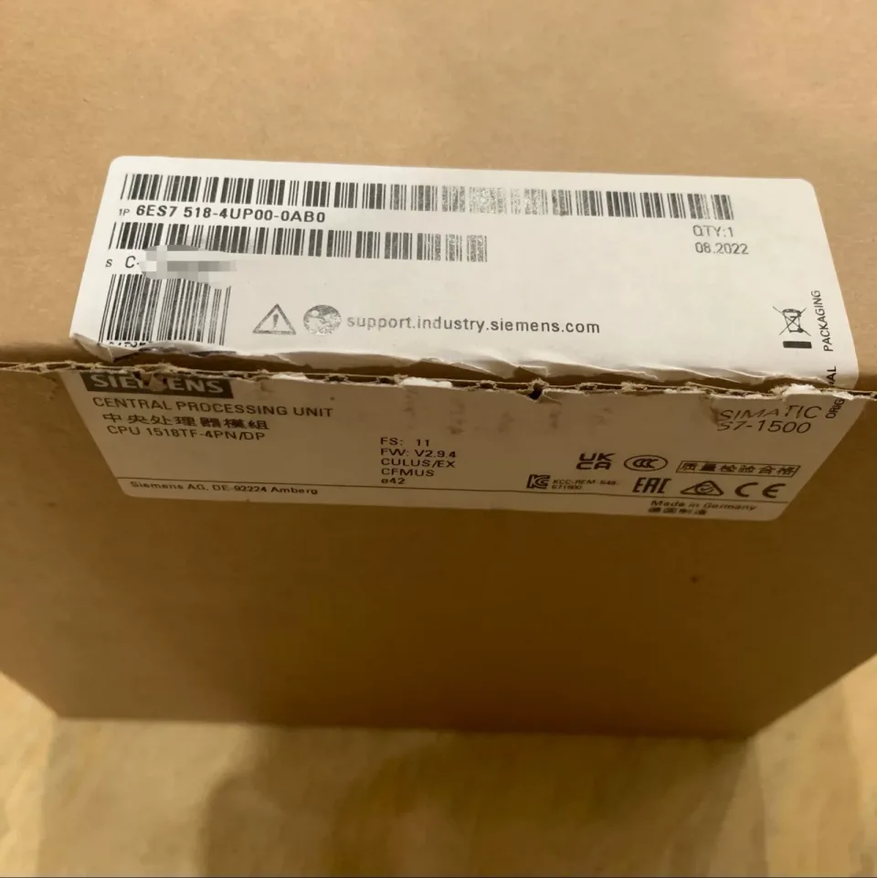 Siemens 6ES7518-4UP00-0AB0 PLC Module — product photo 1 of 5