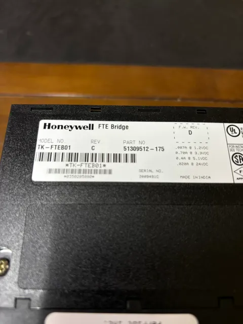 White Label TK-FTEB01 / 51309512-175 REV:C Industrial Automation Component product photo 4