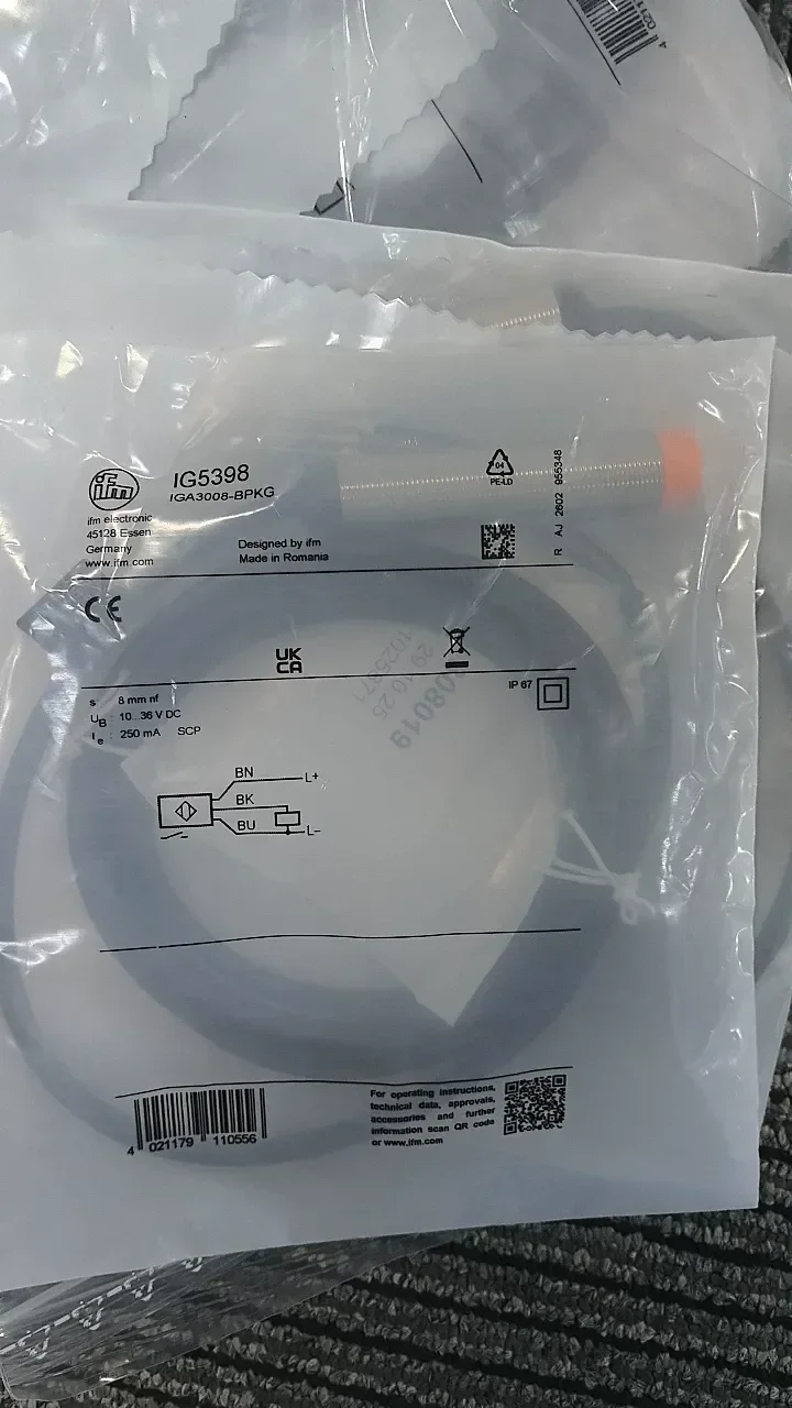 ifm electronic IG5398 / IGA3008-BPKG Industrial Sensor product photo 1