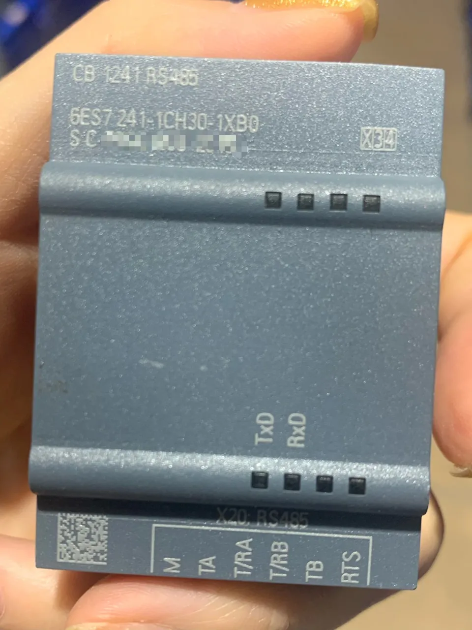 Siemens 6ES7241-1CH30-1XB0 Industrial Control Board product photo 1