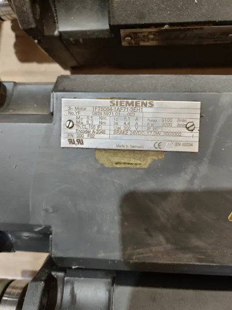 Siemens 1FT6064-1AF71-3EH1 Motor & Drive Component product photo 2