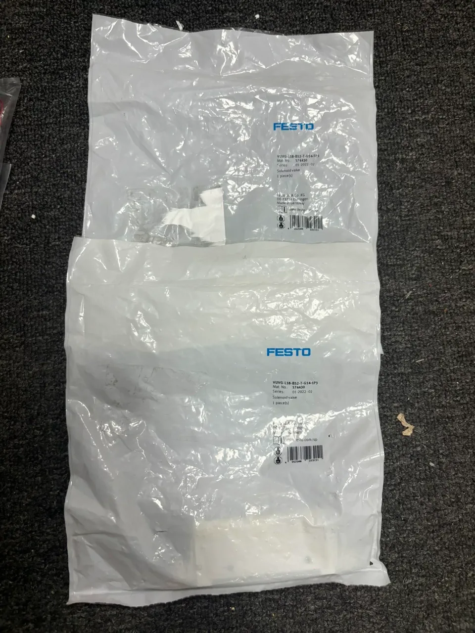Festo VUVG-L18-B52-T-G14-1P3 Industrial Automation Component product photo 1