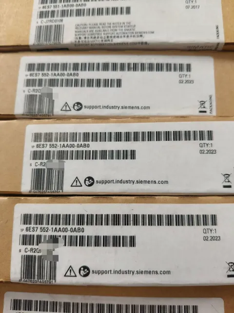 Siemens 6ES7 552-1AA00-0AB0 PLC Module product photo 1