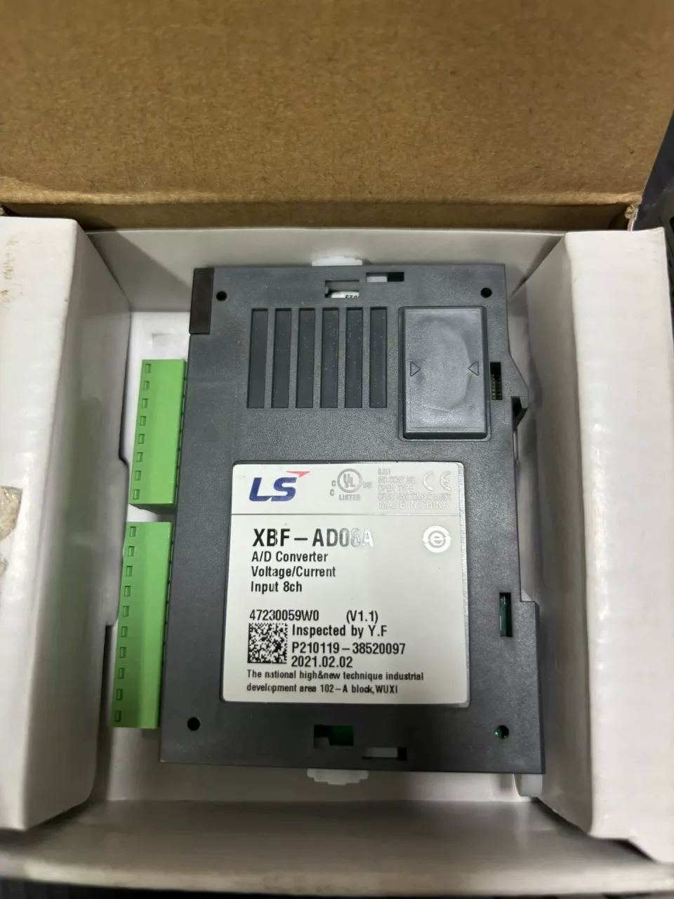 LS Electric XBF-AD08A; XBF-DC04A; XBF-RD04A PLC Module product photo 1