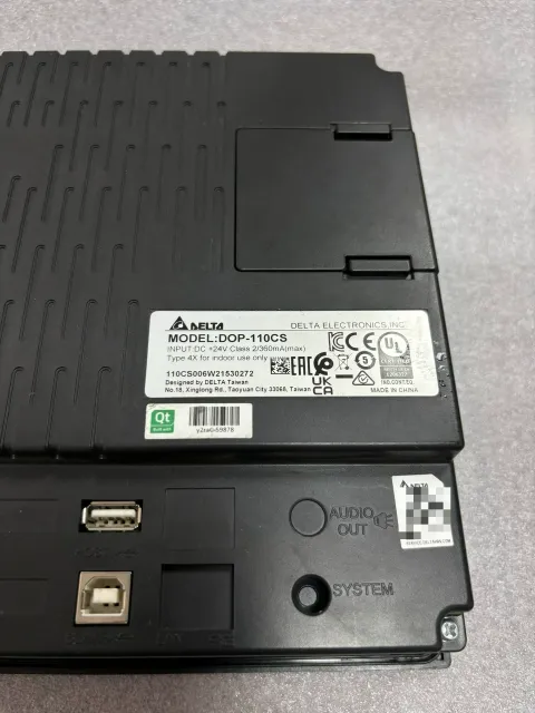 Delta DOP-110CS Industrial Automation Component — product photo 3 of 4