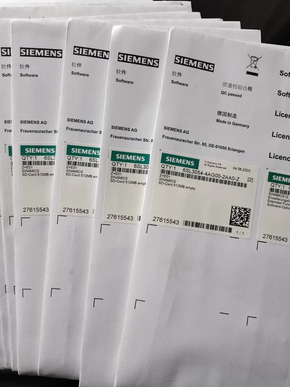 Siemens 6SL3054-4AG00-2AA0-Z Industrial Automation Component product photo 1