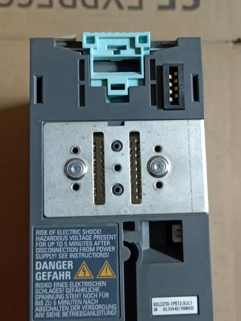 Siemens 6SL3210-1PE12-3UL1 Motor & Drive Component — product photo 17 of 18