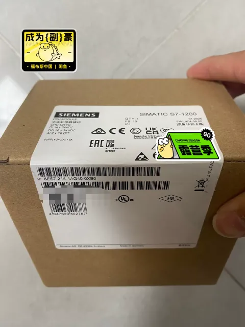 Siemens 6ES7 214-1AG40-0XB0 PLC Module — product photo 2 of 19