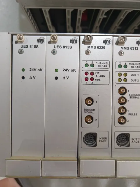 EPRO UES 815S / MMS 6220 / MMS 6312 / MMS 6210 / MMS 6410 / MMS 6110 / MMS 6822 Industrial Automation Component product photo 2