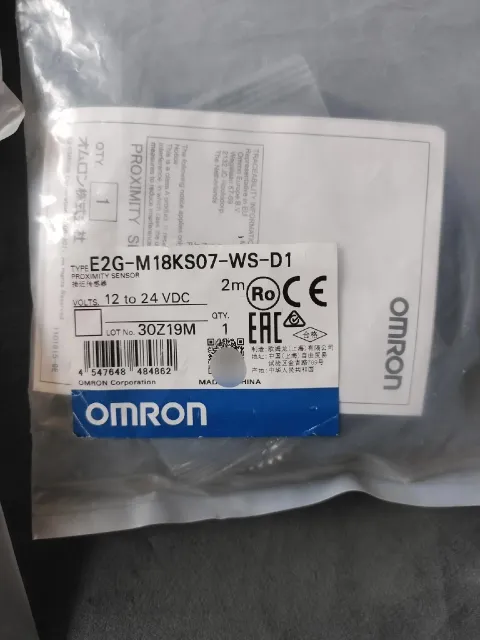 Omron E2G-M18KS07-WS-D1 Industrial Sensor product photo 1