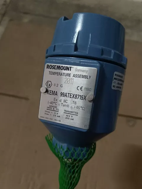 Rosemount 0065C22Z0375Y0220G24E1 Industrial Sensor product photo 5