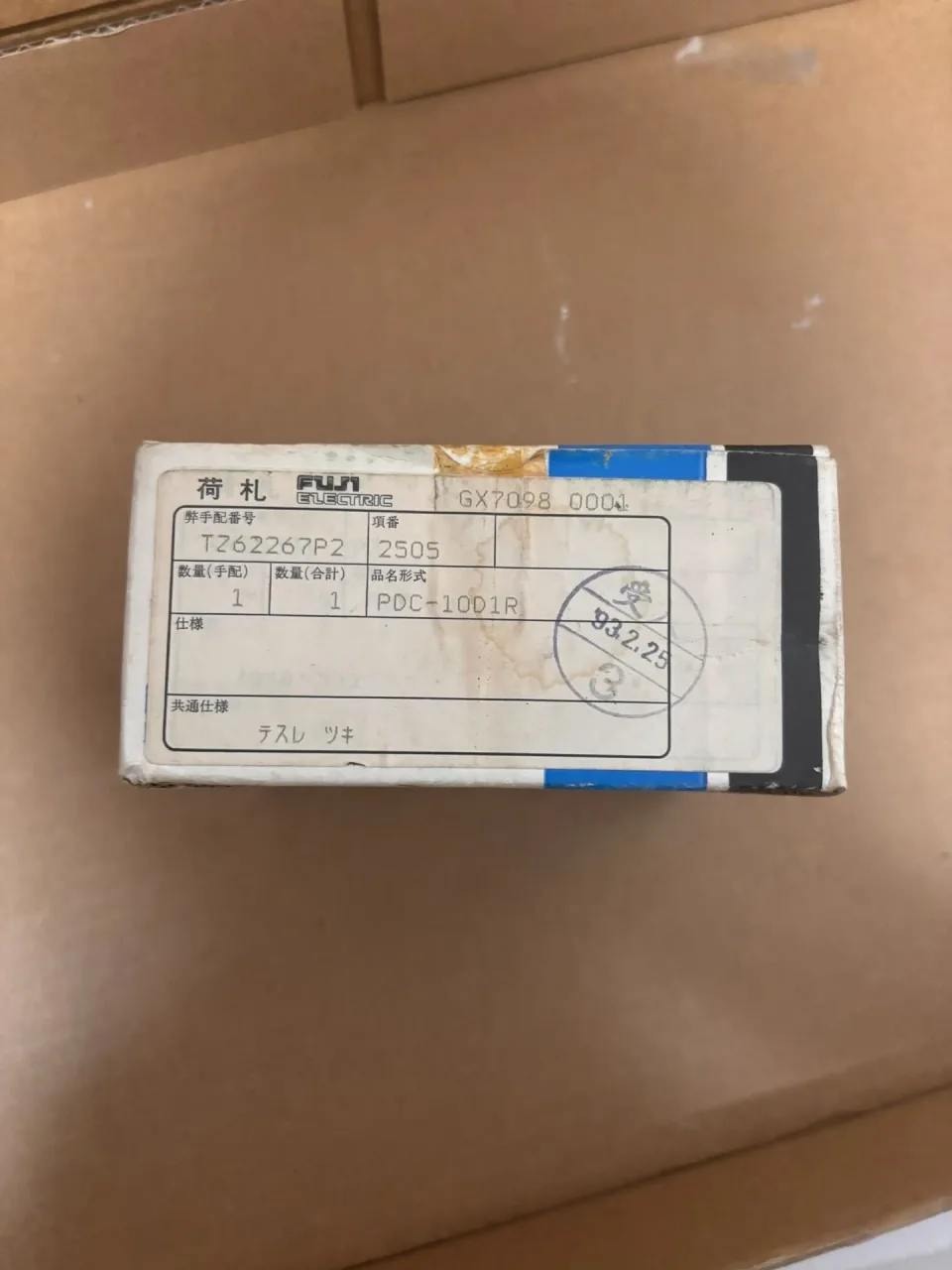 Fuji Electric PDC-10D1R Industrial Sensor product photo 1