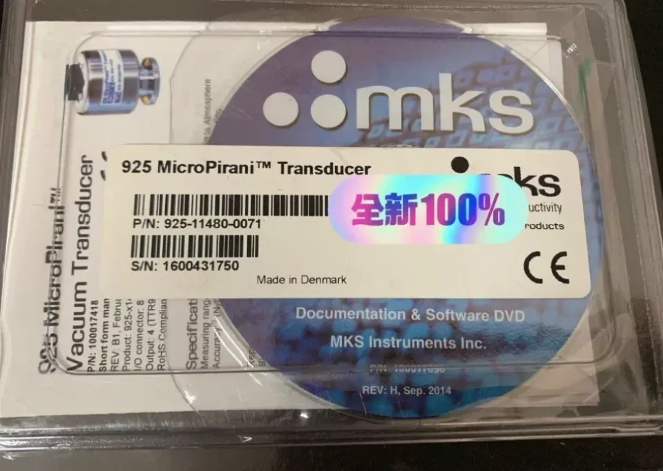 MKS Instruments 925-11480-0071 Industrial Sensor product photo 1