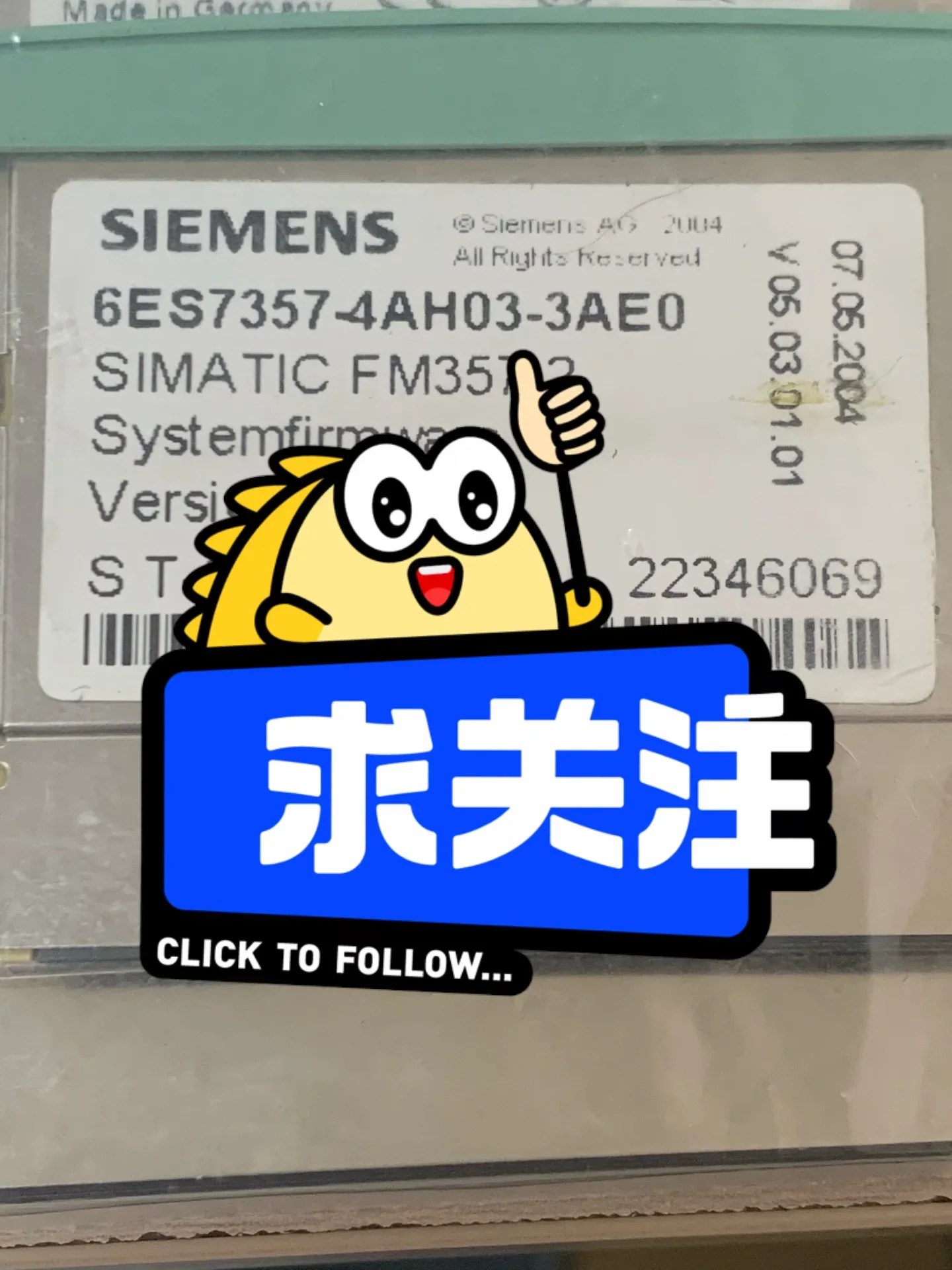 Siemens 6ES7357-4AH03-3AE0 Industrial Automation Component product photo 1
