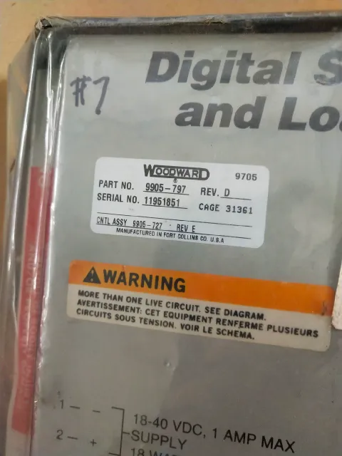 Woodward 9905-797 Industrial Control Board — product photo 12 of 18