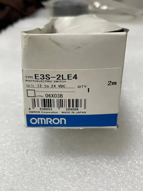 Omron E3S-2LE4 Industrial Sensor product photo 1