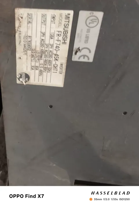 Mitsubishi Electric / AMP AMP1100 / FR-F740-45K-CHT1 Motor & Drive Component product photo 7