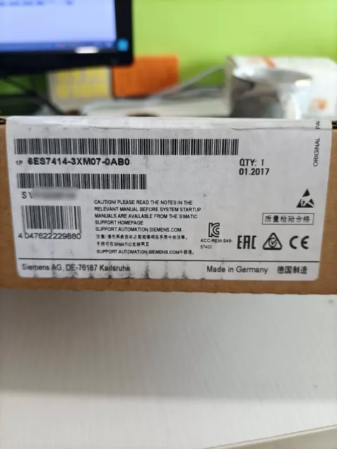 Siemens 6ES7414-3XM07-0AB0 Industrial Automation Component — product photo 3 of 3