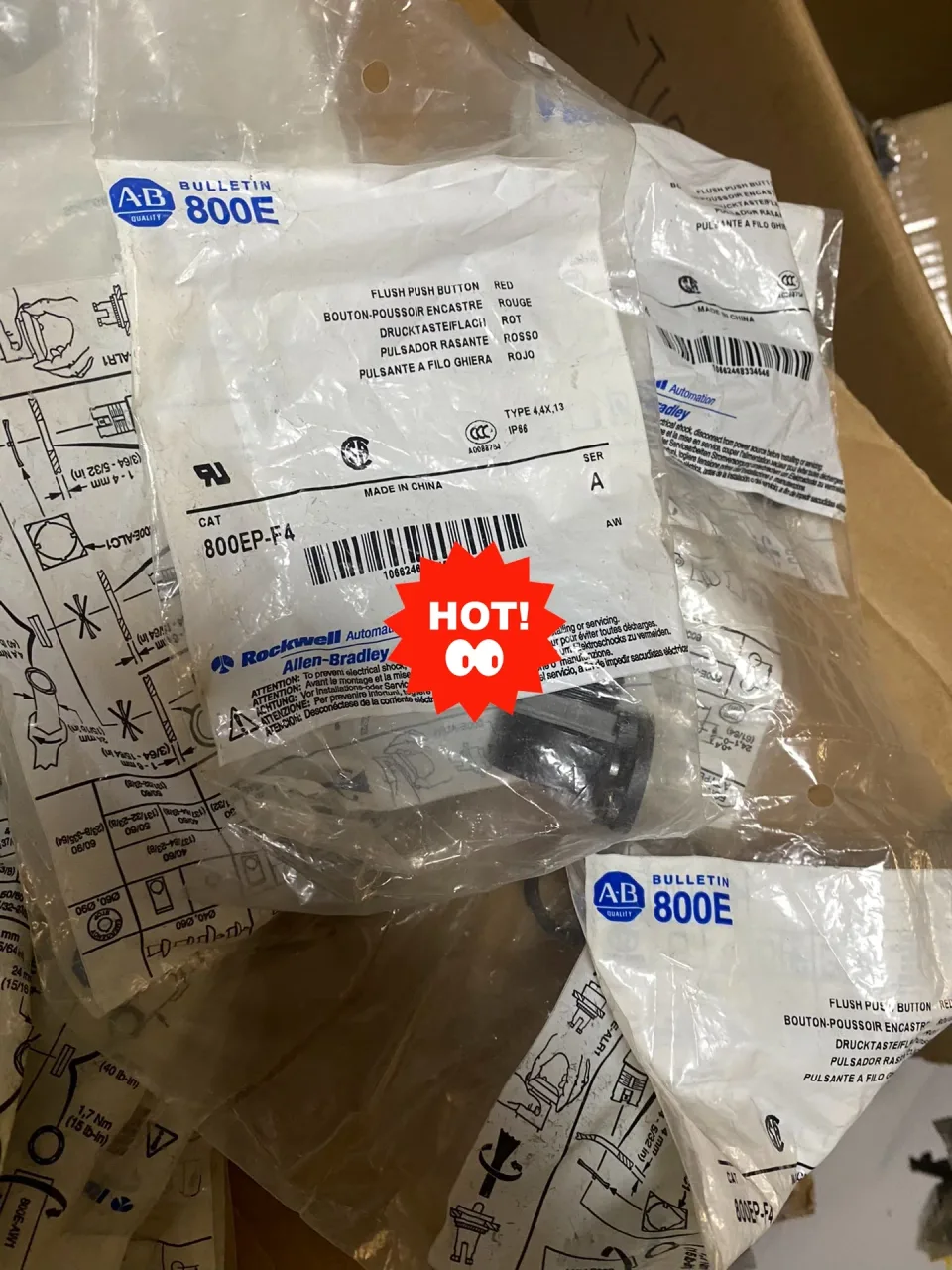 Unbranded Industrial 800EP-MTS44 Industrial Sensor product photo 1