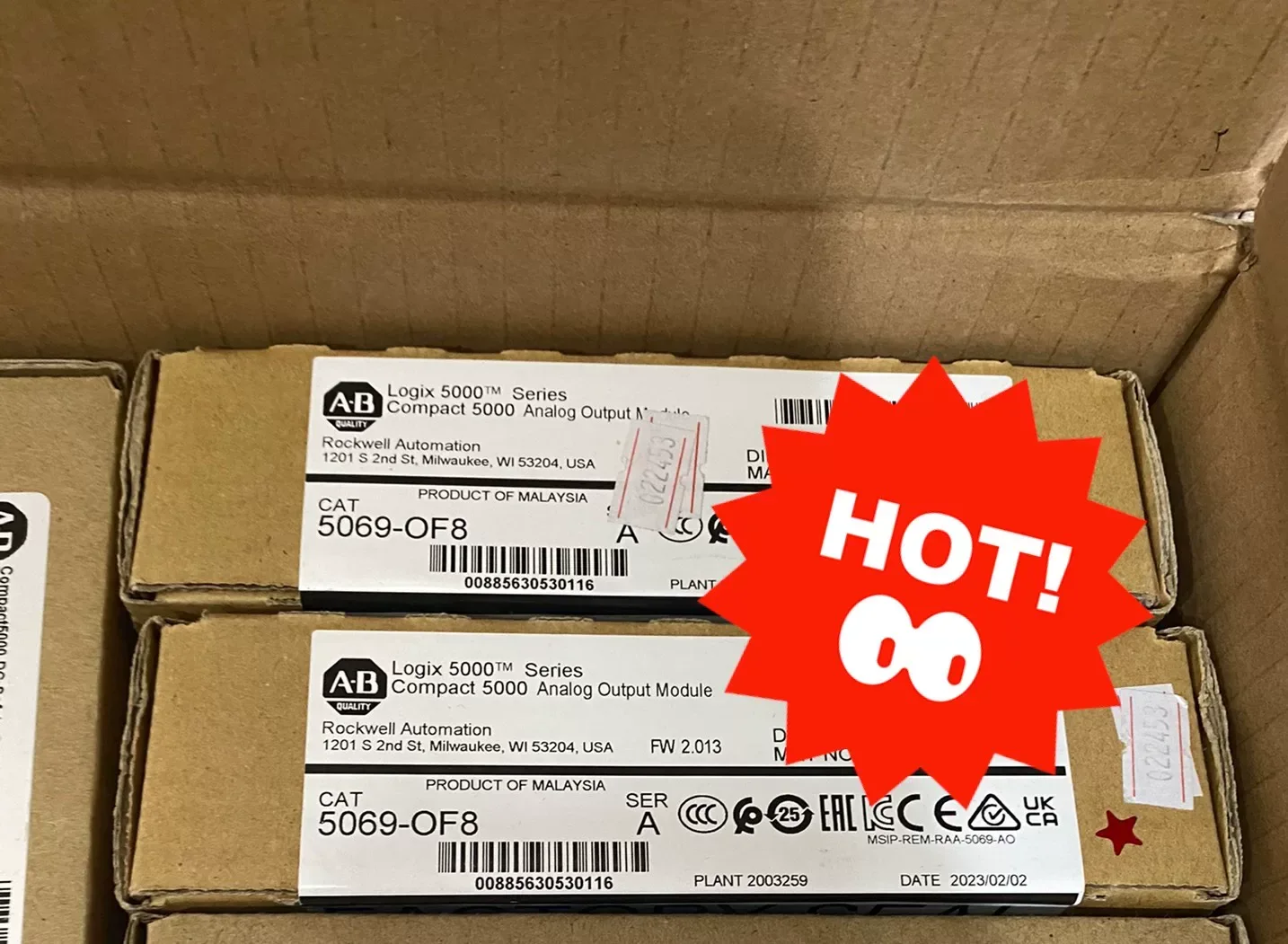 Allen-Bradley 5069-OF8 Industrial Automation Component product photo 1