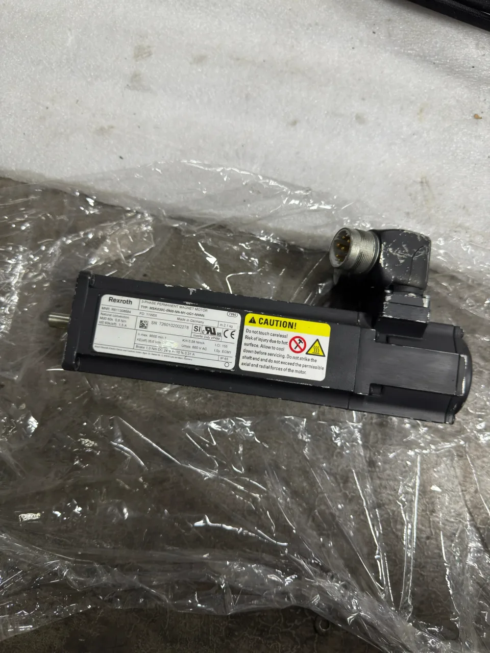 Bosch Rexroth MSK030C-0900-NN-M1-UG1-NNNN Motor & Drive Component product photo 1
