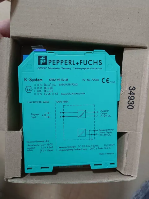 Pepperl+Fuchs KFD2-VR-Ex1.18 Industrial Automation Component product photo 3