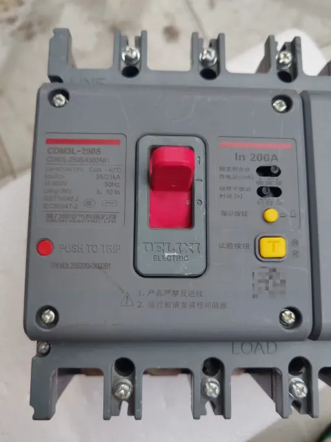 DELIXI CDM3L-250S/4300AB1 Industrial Automation Component product photo 2