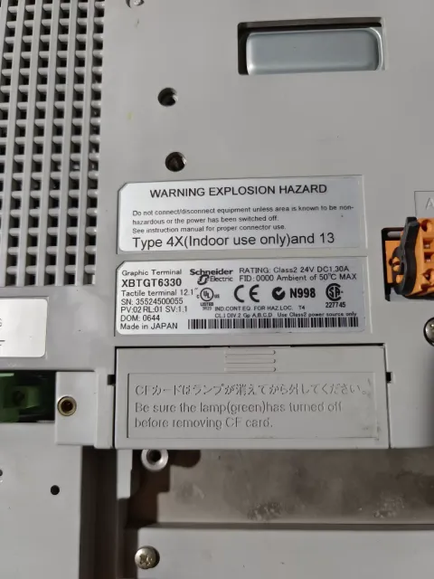 Schneider Electric XBTGT6330 Industrial Automation Component product photo 3