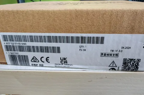 Siemens 6ES7 522-5FH00-0AB0 Industrial Automation Component product photo 1