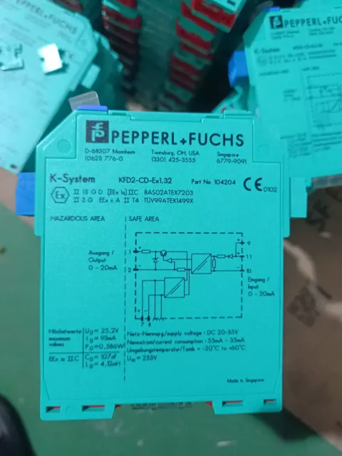 Pepperl+Fuchs KFD2-CD-Ex1.32 Motor & Drive Component product photo 3