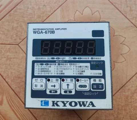 KYOWA WGA-670B-0 Industrial Automation Component product photo 1