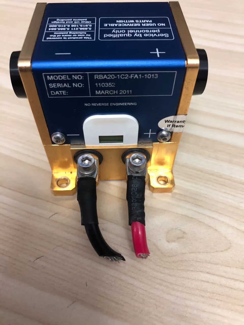 Northrop Grumman RBA20-1C2-FA1-1013 Industrial Automation Component product photo 1