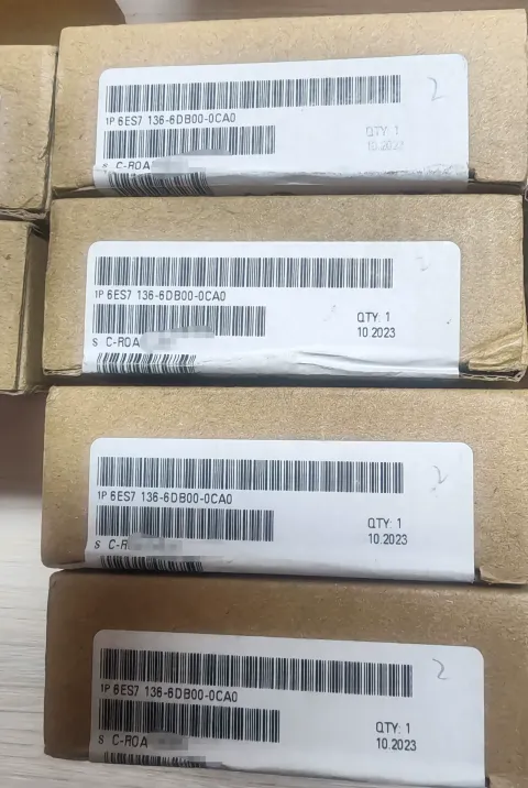 Siemens 6ES7 136-6DB00-0CA0 Industrial Automation Component product photo 1