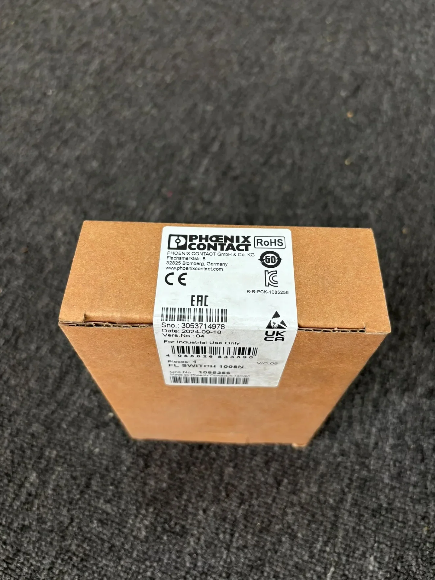 Phoenix Contact FL SWITCH 1008N / 1085256 Industrial Automation Component product photo 1