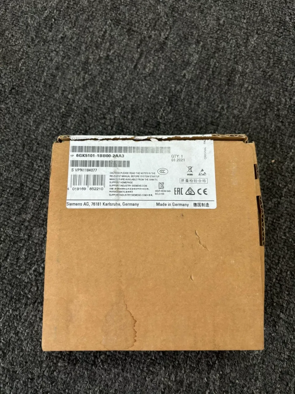 Siemens 6GK5101-1BB00-2AA3 Industrial Automation Component product photo 1