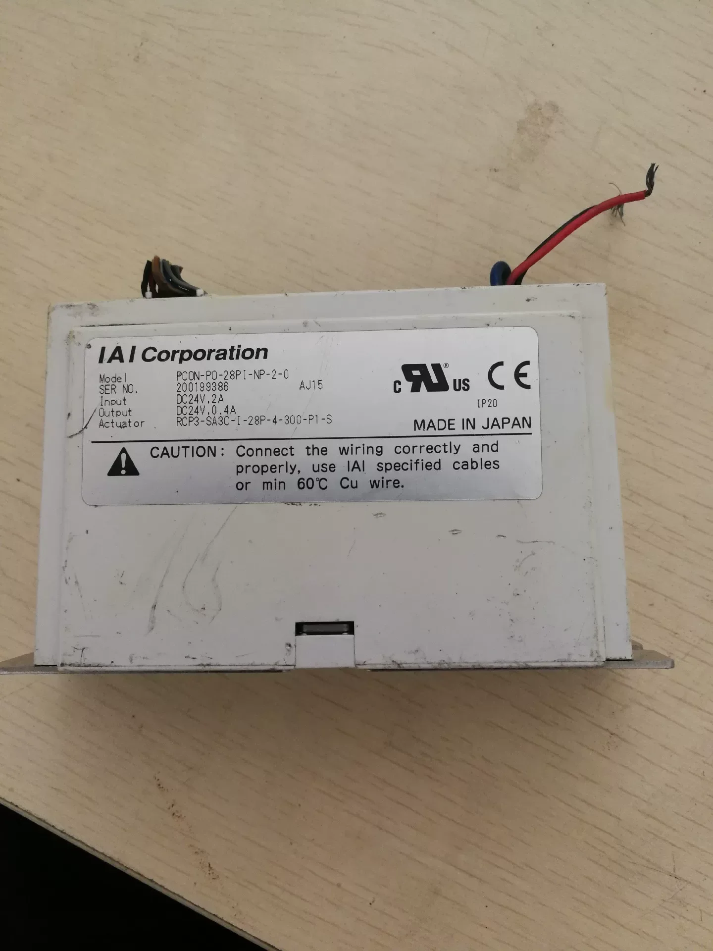 IAI PCON-PO-28P1-NP-2-0 / RCP3-SA3C-I-28P-4-300-P1-S Industrial Control Board product photo 1