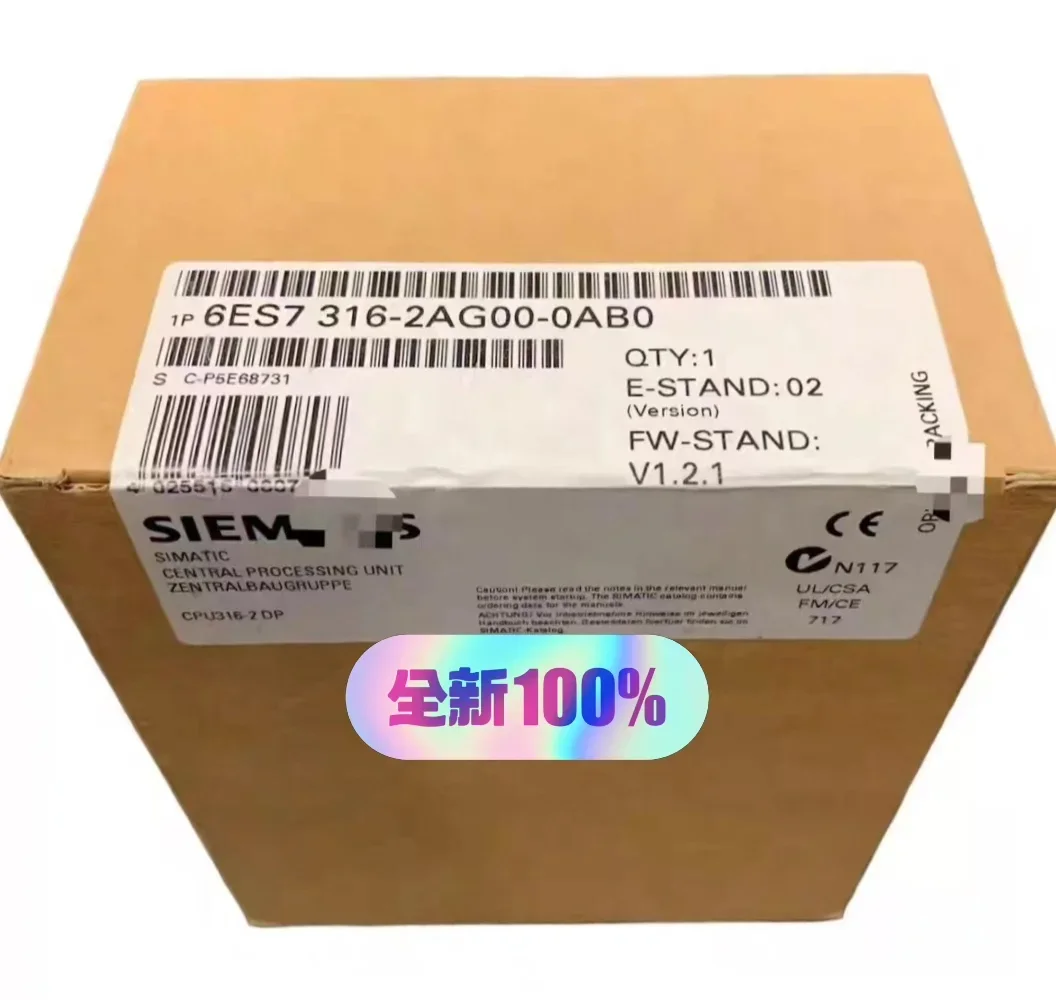 Siemens 6ES7316-2AG00-0AB0 Industrial Automation Component product photo 1