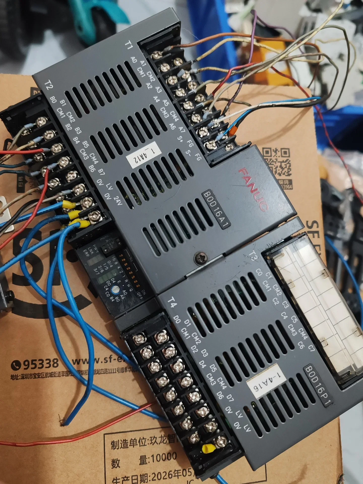FANUC BIF04A1 + B0D16P1 I/O Module product photo 1
