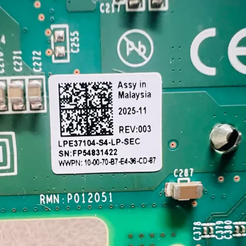 Emulex / Broadcom LPE37104-S4-LP-SEC Industrial Automation Component product photo 3