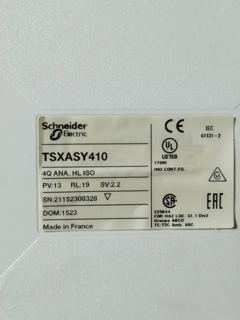 Schneider Electric / Modicon TSXASY410 Industrial Automation Component product photo 8