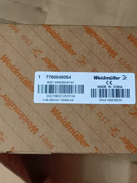 Weidmuller 7760048054 / IES21-SW6/2SCS/1SC Industrial Sensor product photo 2