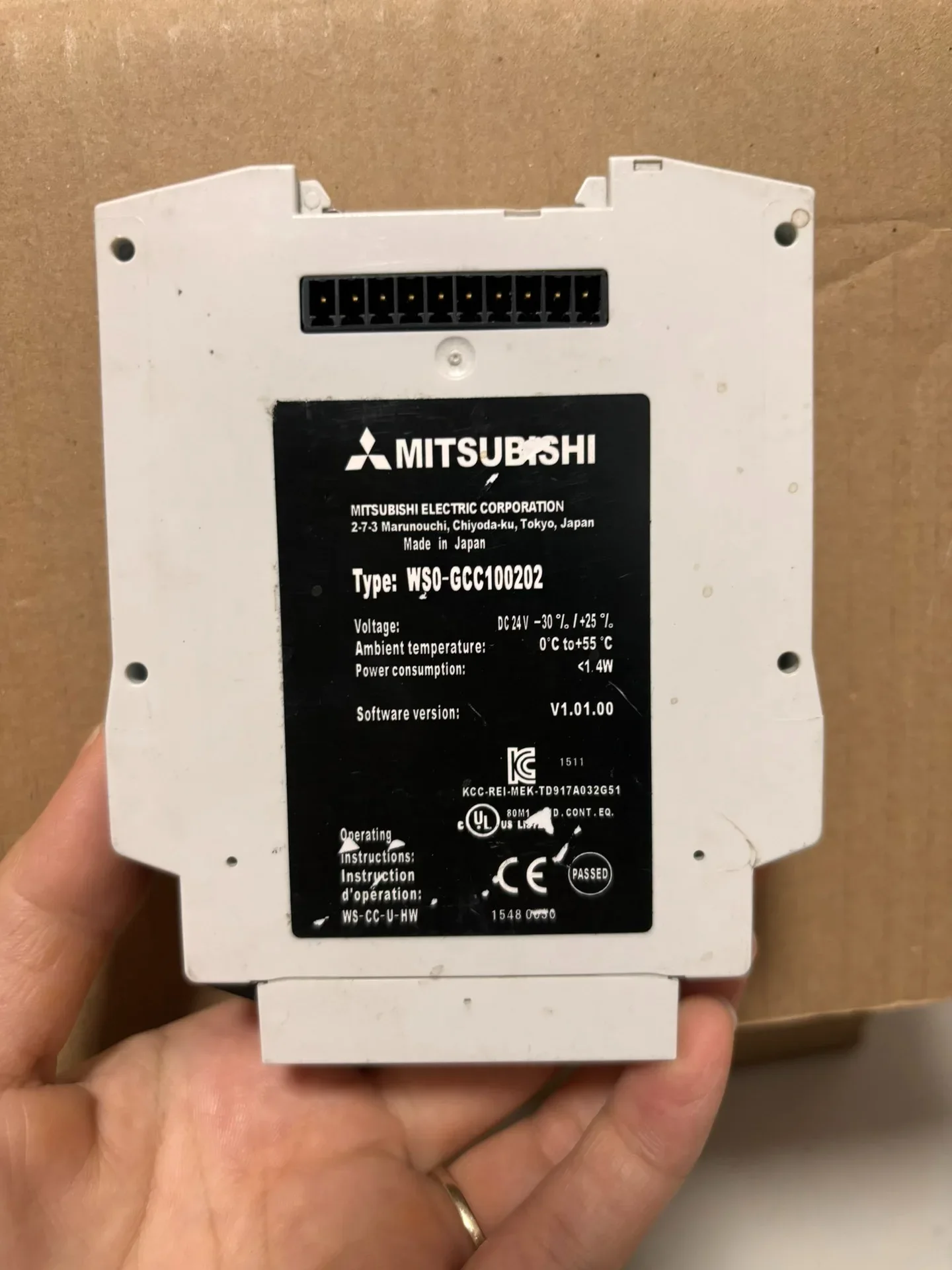 Mitsubishi Electric WS0-GCC100202 Industrial Control Board — product photo 1 of 7