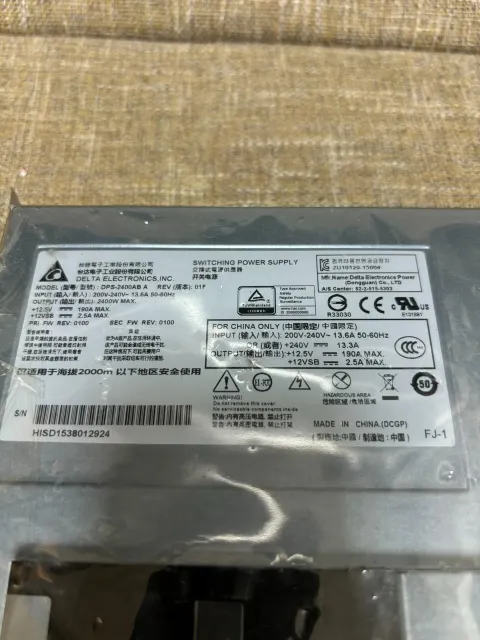 White Label DPS-2400AB A (REV 01F) Industrial Sensor product photo 2