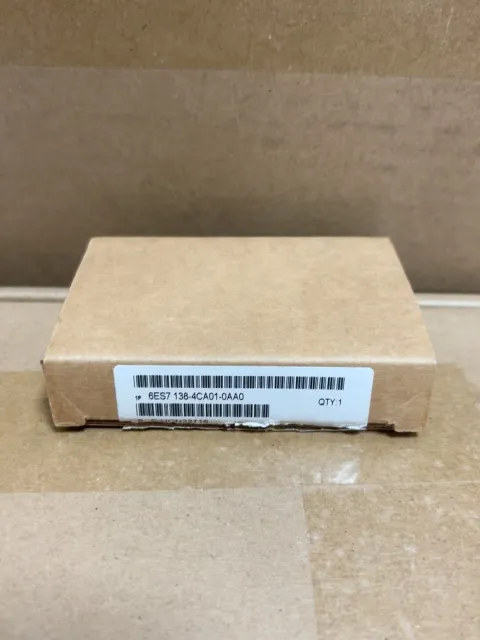 Siemens 6ES7138-4CA01-0AA0 Power Electronics Module — product photo 4 of 8