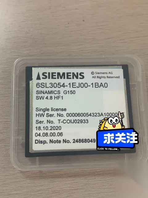 Siemens 6SL3054-1EJ00-1BA0 Industrial Automation Component product photo 1