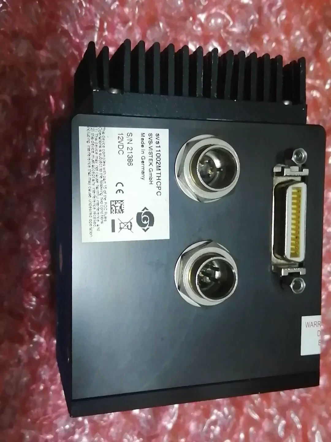 SVS-VISTEK SVS11002M1THCPC Industrial Automation Component product photo 1